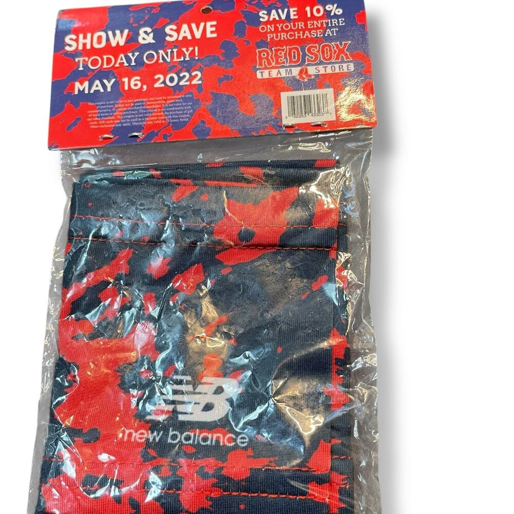 Boston Red Sox New Balance Headband Fenway SGA 5/16/22 Stadium Giveaway Navy Red - Picture 7 of 11